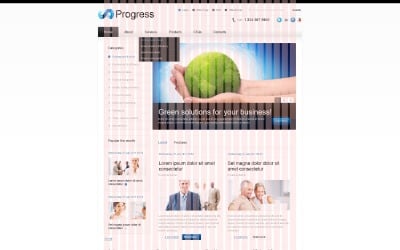 Tema gratuito per la pagina Web di WordPress Business &amp;amp; Services