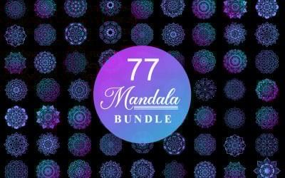 Fondo de Mandala Bundle Mandala Set