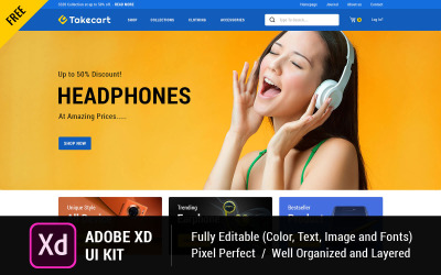 Gratis Cybemic-Ecommerce UI-element