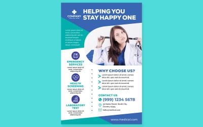 Medical Poster #02 Print Template