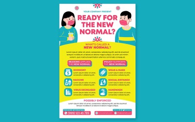 Covid-19 Poster #12 Print Template