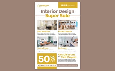 Interior Design Poster #02 Print Template