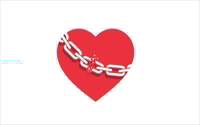 love freedom vector template