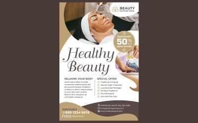 Beauty Spa plakát #01 Šablona tisku