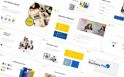 Khomarun Business Plan Google Slides Template