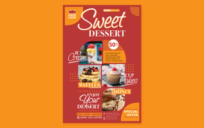 Restaurant Poster #12 Print Template