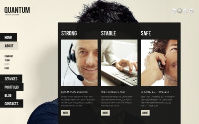 Zdarma podpora podnikání a služeb WordPress téma