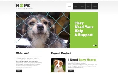 Бесплатная тема WordPress для приюта для животных