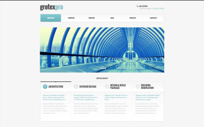 Бесплатная тема WordPress для строительного бизнеса