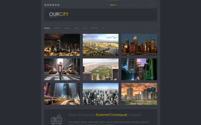 Безкоштовна адаптивна тема WordPress City Portal
