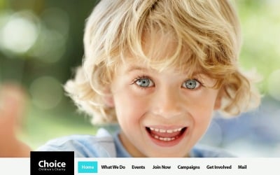 Безкоштовний шаблон WordPress для дитячої благодійної організації