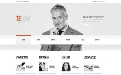 Free Cherry Marketing Company WordPress Template