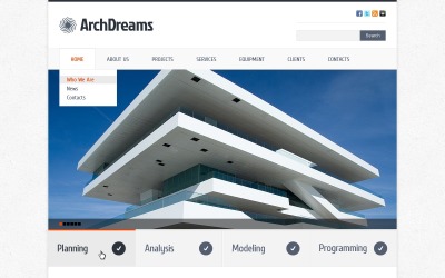 Gratis byggföretag online marknadsföring WordPress tema