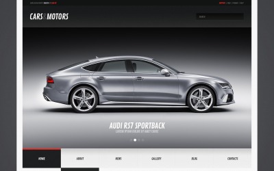 Ingyenes autók és motorok WordPress téma