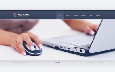 Kostenlose Responsive WordPress-Vorlage für Kommunikation