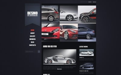 Modello WordPress gratuito per promuovere il business automobilistico