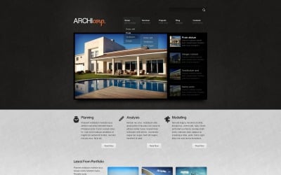 Plantilla gratuita de empresa de construcción de WordPress