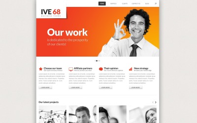 Thème WordPress gratuit Cherry Marketing