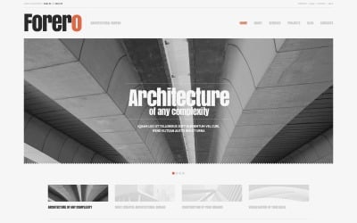 WordPress Cherry Architecture Design Gratuito