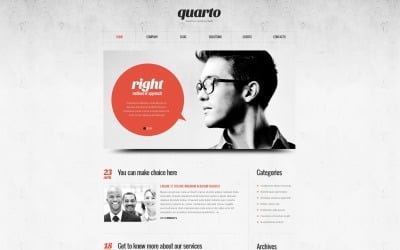 WordPress Free Business & Services Website Template