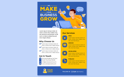 Creative Agency Poster #01 Print Template