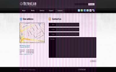 Darmowe Design Studio Motyw WordPress i szablon strony internetowej