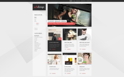 Free Design Office WordPress Theme &amp;amp; Website Template