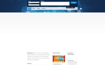 Tema WordPress e modello di sito Web per società di progettazione gratuita
