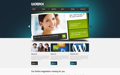 Ücretsiz Tasarım Stüdyosu WordPress Düzeni ve Web Sitesi Şablonu