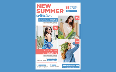 Women Fashion Poster #02 Print Template