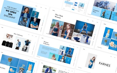 Karnes Look Book Keynote-Vorlage