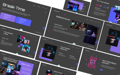 Pegatonies Esport Keynote-Vorlage