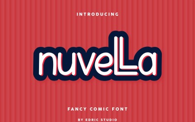 Nuvella Sans Serif Fancy Font