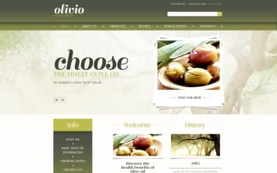 Free Food Store Responsive WordPress Theme &amp;amp; Website Template