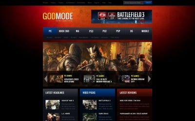 Game Portal Website Template