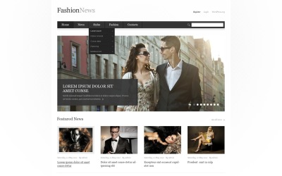 Free Mode Responsive WordPress Theme &amp;amp; Website Mall