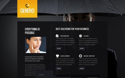 Gratis economisch adviseur WordPress-thema en websitesjabloon