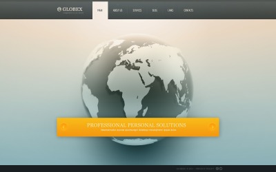 Gratis Global Business WordPress-thema en websitesjabloon