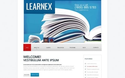 Plantilla de sitio web y tema de WordPress de educación gratuita