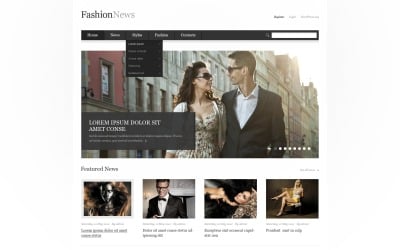 Tema WordPress e modello di sito Web reattivo in modalità gratuita
