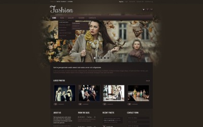 Ücretsiz Moda Blogu WordPress Web Sitesi