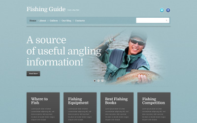 Ücretsiz Trawling Duyarlı WordPress Teması ve Web Sitesi Şablonu