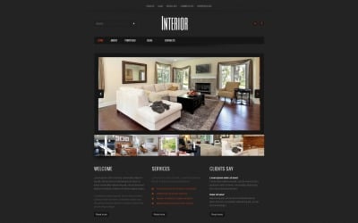 Бесплатный шаблон и тема сайта WordPress для домашнего дизайна