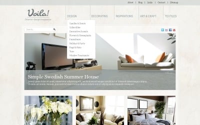 Free Home Design WordPress Theme &amp;amp; Website Template