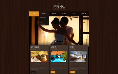 Gratis Inn WordPress-website Multifunctionele lay-out en sjabloon