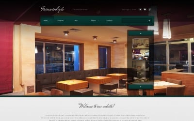 Kostenlose nach innen gerichtete Gestaltung von WordPress-Layout- und Website-Vorlagen