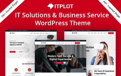 IT-Plot - IT 解决方案和商业企业 WordPress 主题