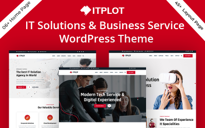 IT-Plot - IT Solution &amp;amp; Web Development Company WordPress Theme