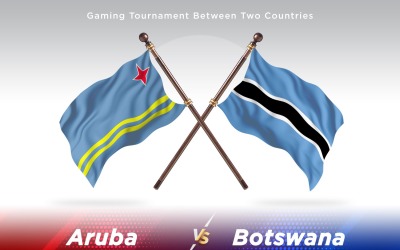 Aruba Botsvana&amp;#39;ya Karşı İki Bayrak