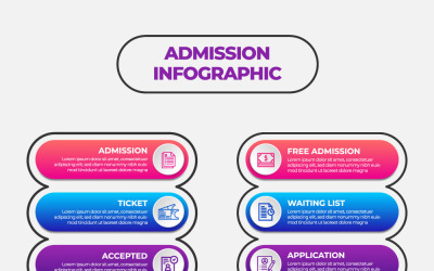 Education Infographic Design Template With 10 Options Or Steps